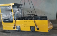 貴州2.5噸鋰電蓄電池電機車發往國外