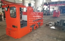 山西CTY5噸蓄電池電機車發往云南