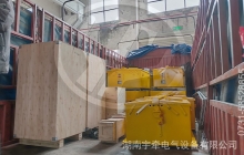 貴州定制型5噸湘潭蓄電池電機車及配件發往國外