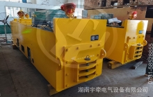 貴州國外客戶定制的10噸架線式湘潭電機車發貨